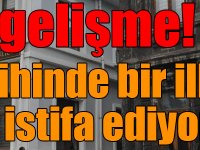 Şok gelişme, Kars tarihinde bir ilk, Başkan istifa ediyor!