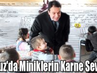 Susuz'da Miniklerin Karne Sevinci