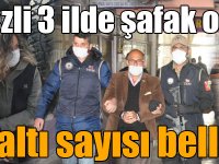 Kars merkezli 3 ilde şafak operasyonu: 21 gözaltı!
