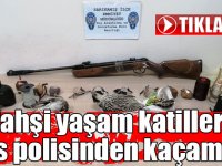 ‘Vahşi yaşam katilleri’ Kars polisinden kaçamadı!