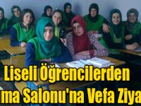 Liseli Öğrencilerden Okuma Salonu'na Vefa Ziyareti