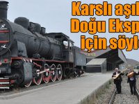 Karslı aşıklar Doğu Ekspresi için söyledi