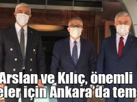 Kars Milletvekilleri Arslan ve Kılıç, önemli projeler için Ankara’da temasta