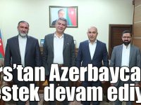 Kars’tan Azerbaycan’a destek devam ediyor