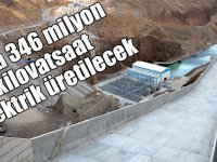 Karakurt Barajı ile 346 milyon kilovatsaat elektrik üretilecek