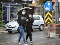 Aydın’da beklenen yağış başladı