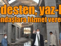 Bedesten, yaz-kış vatandaşlara hizmet verecek!