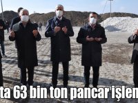 Kars Şeker Fabrikası’nda 63 bin ton pancar işlenecek