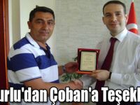 Uğurlu'dan Çoban'a Teşekkür!