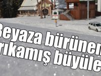 Beyaza bürünen Sarıkamış büyüledi