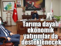 Tarıma dayalı ekonomik yatırımlar da desteklenecek