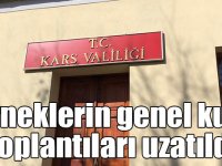 Derneklerin genel kurul toplantıları uzatıldı