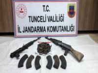 Tunceli'de teröristlere ait bir sığınak imha edildi