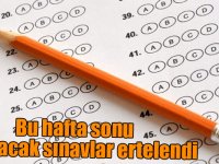 MEB'den bu hafta sonu yapılacak sınavlar ile ilgili açıklama! İleri bir tarihe ertelendi