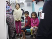 Gaz sıkışması olan kombi patlayınca 7 kişilik aile korku ile kendini dışarı attı