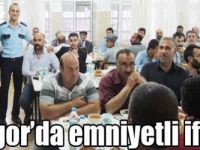 Digor’da emniyetli iftar