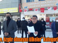 Toraman: “Türkiye, özgür olmayan ülkeler” kategorisinde!”