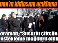 Toraman’ın iddiasına açıklama geldi