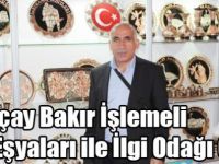 Bakır İşlemeli Süs Eşyaları ile İlgi Odağı Oldu