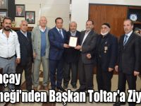 Arpaçay Derneği'nden Başkan Toltar'a Ziyaret
