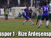 Karsspor 1 - Rize Ardeşenspor 1
