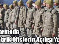 Jandarmada Prefabrik Ofislerin Açılışı Yapıldı