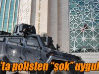 Kars’ta polisten “şok” uygulama