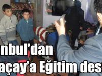 İstanbul’dan Arpaçay’a Eğitim desteği