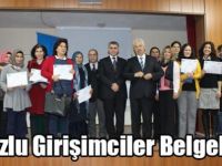 Susuzlu Girişimciler Belgelendi