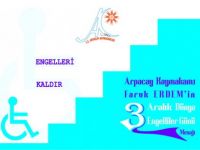 Erdem’in Engelliler Günü Mesajı