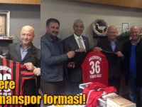 Vekillere Kağızmanspor forması!