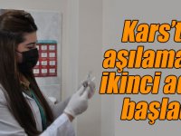 Kars’ta aşılamada ikinci adım başladı
