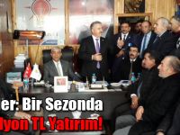 Vekiller: Bir Sezonda 25 Milyon TL Yatırım!