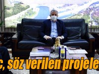 Kars Milletvekilleri Arslan ve Kılıç, söz verilen projeleri takip ediyor