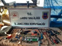 Ordu’da kaçak silah atölyesine baskın