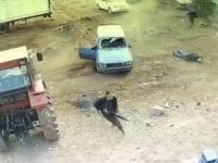 Mardin’deki dehşet anları güvenlik kamerasına yansıdı