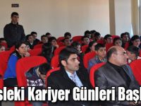 Mesleki Kariyer Günleri Başladı