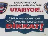 Sarıkamış Emniyetinden dolandırıcılara karşı önlem