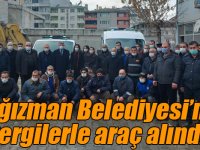Kağızman Belediyesi’ne vergilerle araç alındı