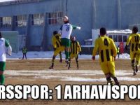 KARSSPOR: 1 ARHAVİSPOR: 0