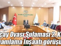 Arpaçay Ovası Sulaması 2. Kısım Tamamlama İnşaatı görüşüldü