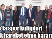 Kars’ta spor kulüpleri ortak hareket etme kararı aldı