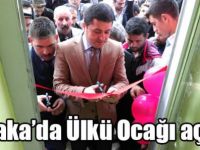 Akyaka’da Ülkü Ocağı açıldı