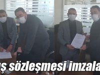 Satış sözleşmesi imzalandı