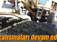 Kars'ta yol çalışmaları devam ediyor