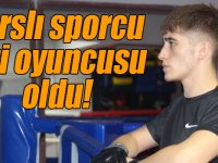 Karslı sporcu dizi oyuncusu oldu!