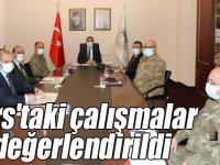 Kars'taki çalışmalar değerlendirildi
