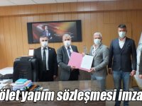Kağızman Şaban köyü HİS gölet yapım sözleşmesi imzalandı