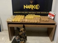 Konya’da 23 kilo eroinle yakalanan 2 şüpheli tutuklandı