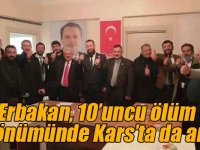 Erbakan, 10’uncu ölüm yıldönümünde Kars’ta da anıldı